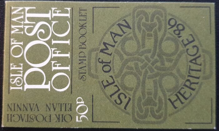 Isle of Man 1986 50p Booklet “Heritage ’86” MH10 – SB14 Mint MNH
