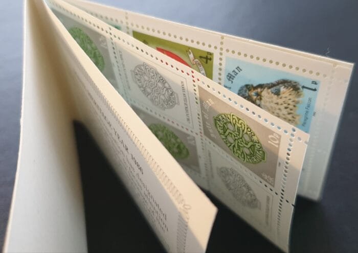 Isle of Man 1986 50p Booklet “Heritage ’86” MH10 – SB14 Mint MNH - Image 3