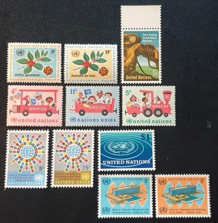 United Nations NY 1966 Year Set MNH