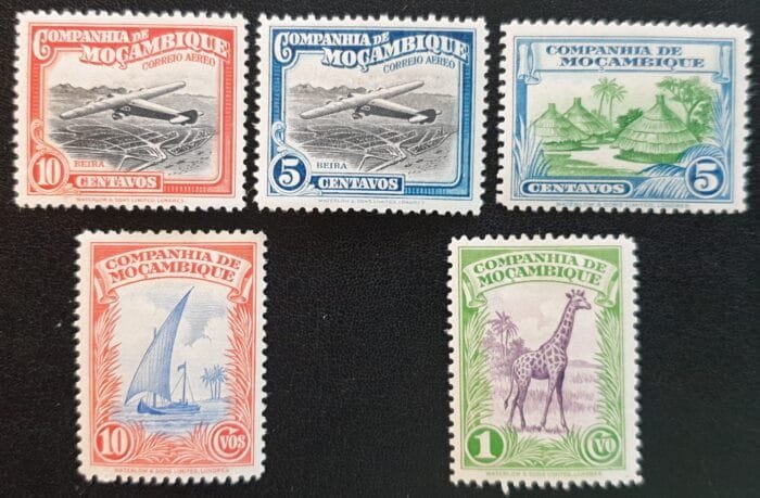 Mozambique Company (Portugal) 1937 Mounted Mint Selected Stamps
