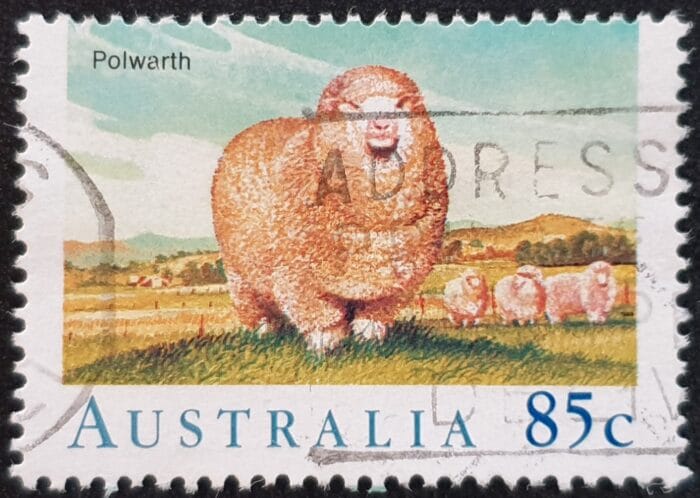 Australia 1989 "Polwarth" SG1197 85c. used single stamp