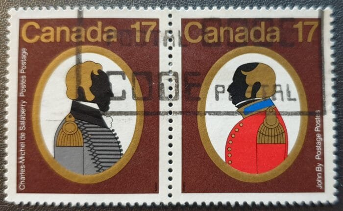 Canada 1979 "Famous Canadians" SG942/3 used stamps