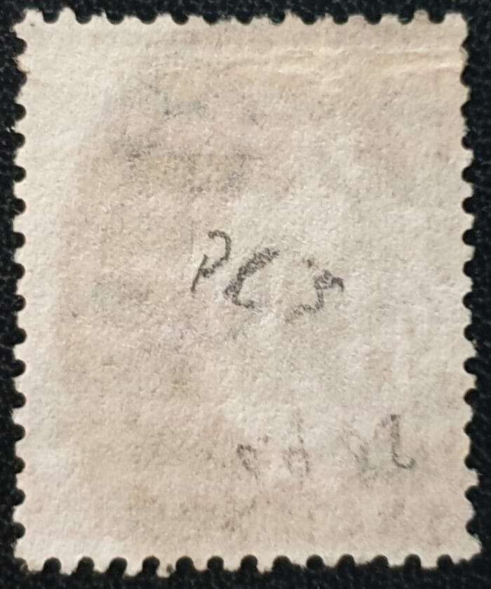 Great Britain Queen Victoria 1868 SG 103 3d. rose , Plate 5, Letters Q-C, used stamp - Image 2