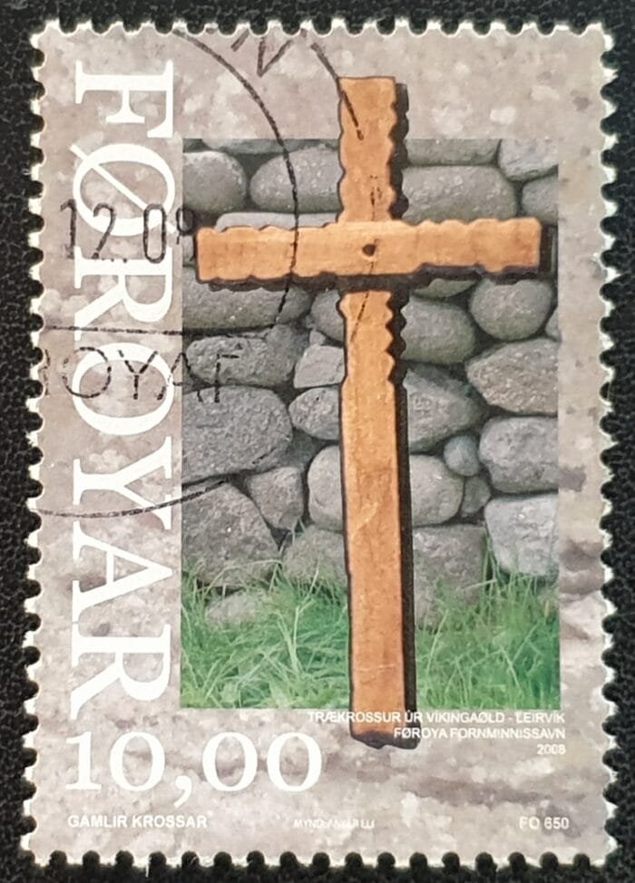Faroe Islands 2008 "Wooden Cross, Leirvik" SG569 used single stamp