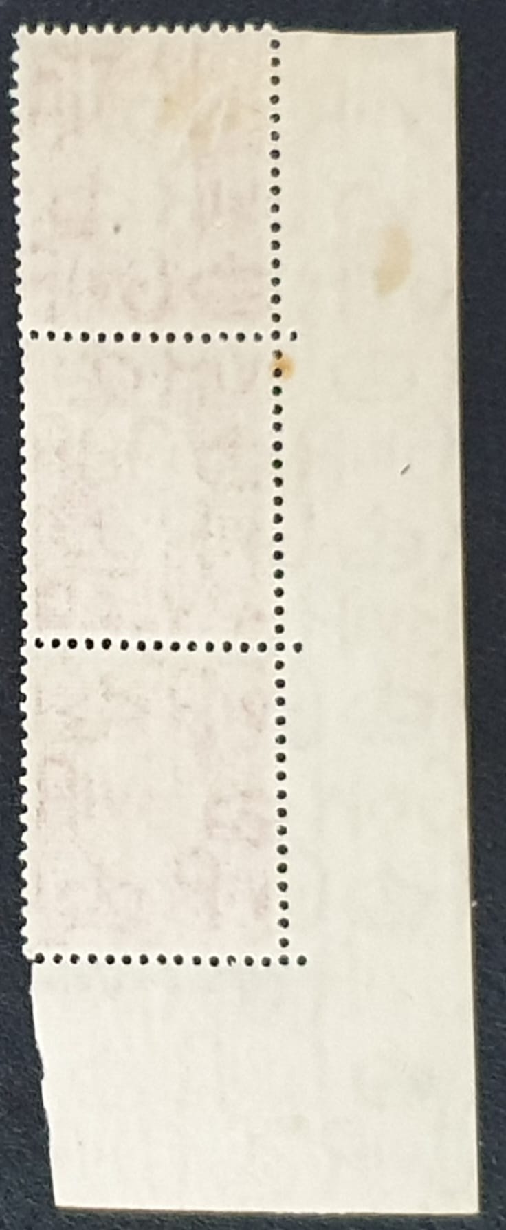 Great Britain King George VI SG463 Q4. 1d Scarlet. Control I41 cylinder 51 no dot Mounted Mint - Image 2