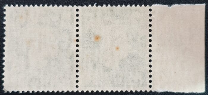 Great Britain King George VI 1937 SG462 ½d Green Q1 Pair Ctrl D38 Cyl. 76 Perf 6(I/P) MNH - Image 2