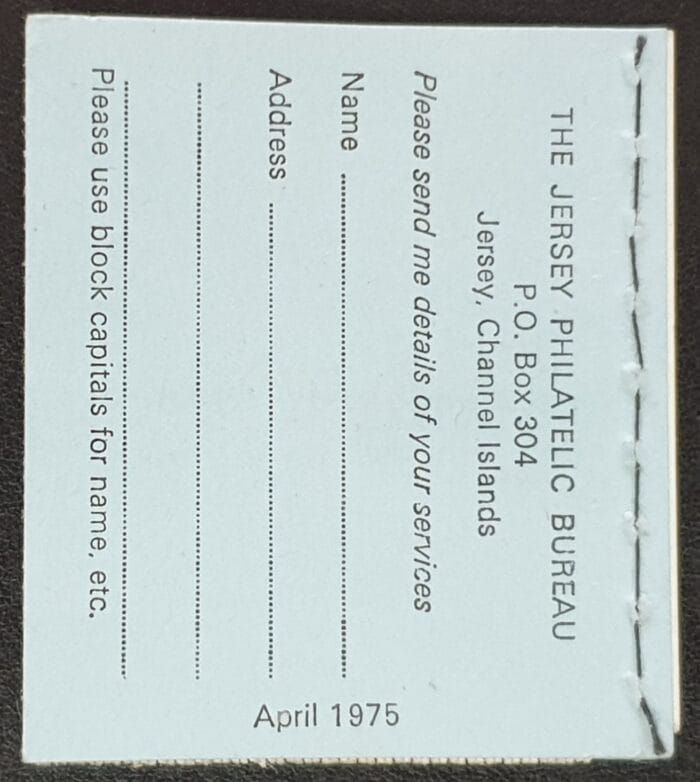 JERSEY 1975 SB23 AVIATION HISTORY STITCHED BOOKLET MNH - Image 2