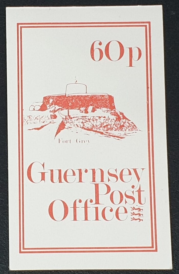GUERNSEY 1981 "FORT GREY" BOOKLET SB21 MNH