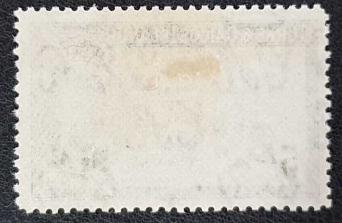 TURKS & CAICOS ISLANDS-1950 5/- Black & Black SG232 Mounted Mint Single Stamp - Image 2