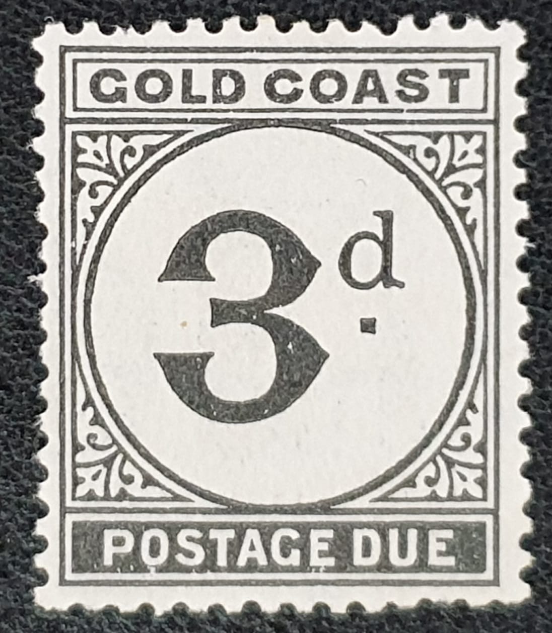GOLD COAST 1923 SG D4 KGVI 3d. POSTAGE DUE - MNH