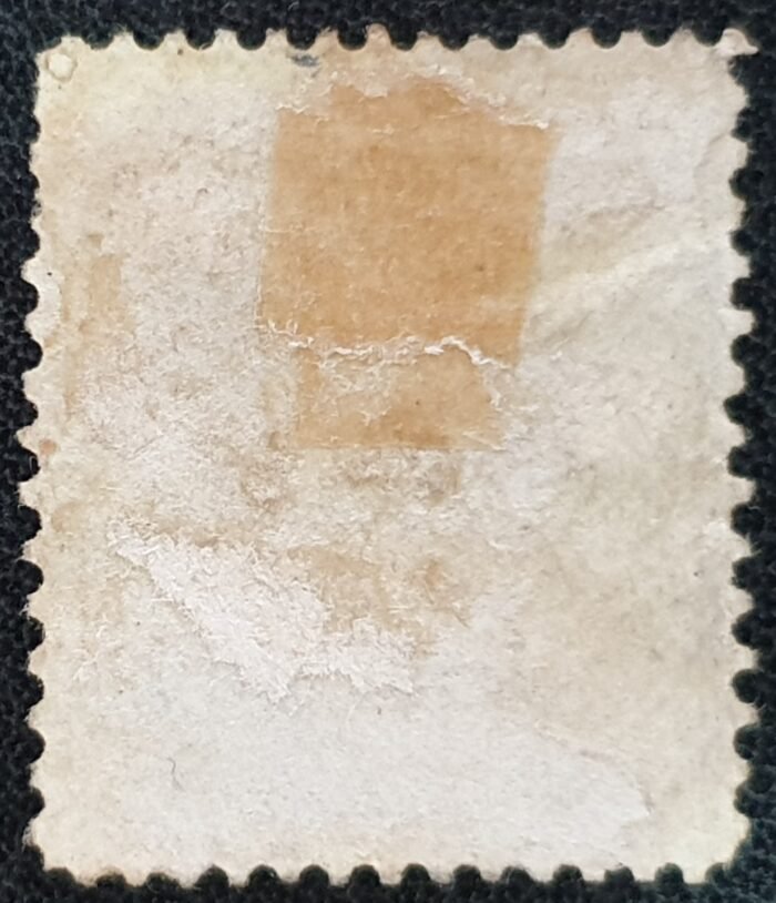 Ceylon Queen Victoria 1872-80 SG134 4c. grey Perf 14x12½ used single stamp - Image 2
