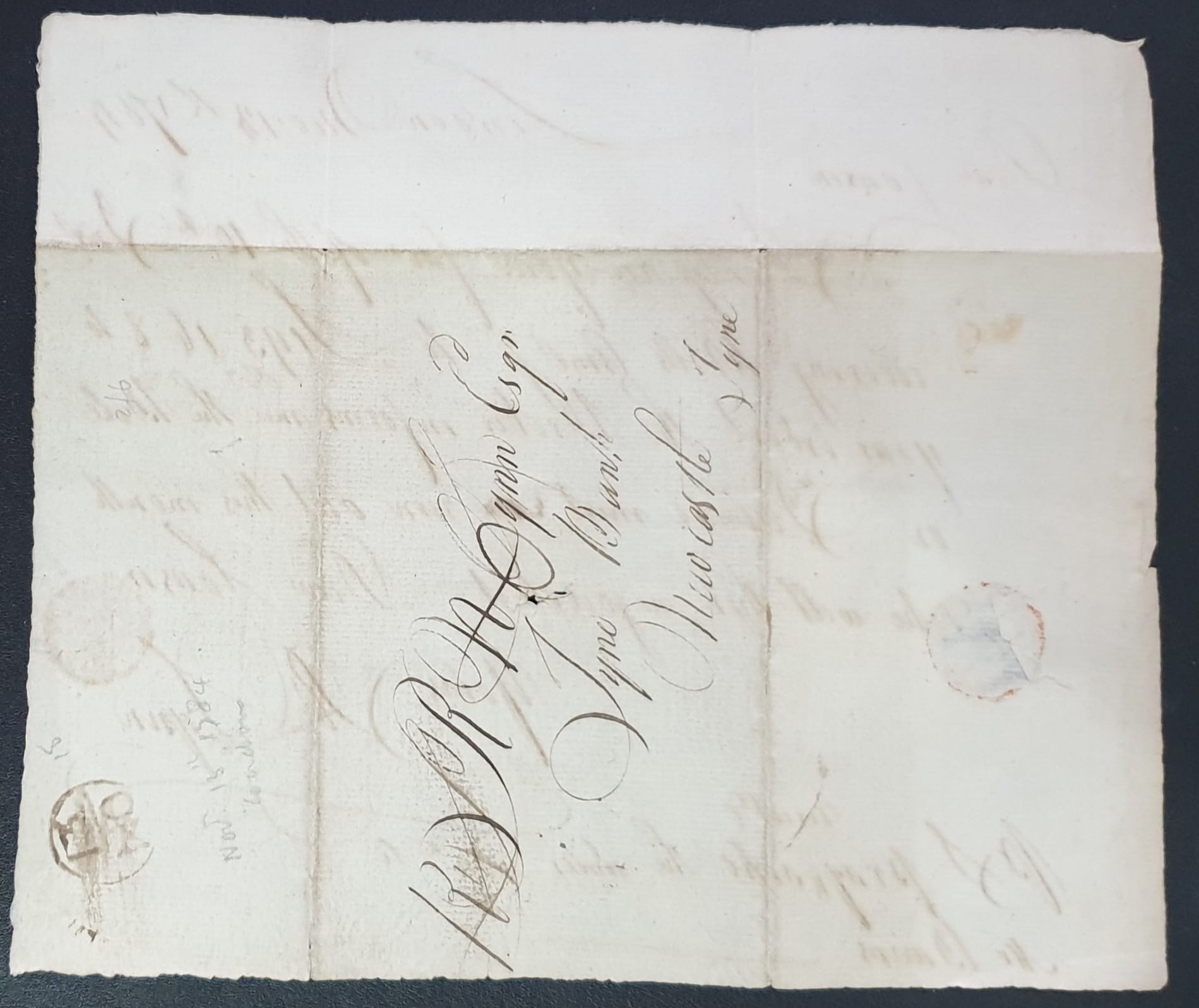 Great Britain Pre-Stamp Letter 13 November 1784 LONDON - Image 3