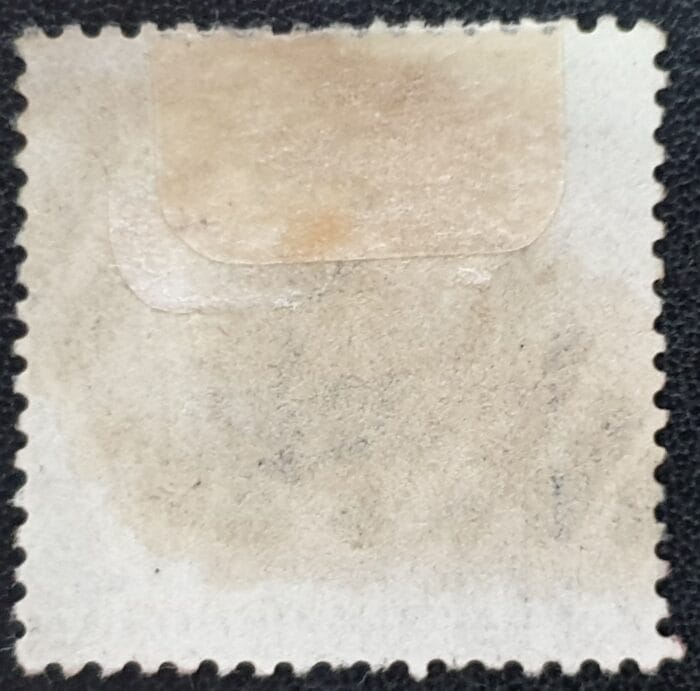 Great Britain Queen Victoria 1873 SG125 6d. grey Plate 12 L-E Left Wing Margin used stamp - Image 2
