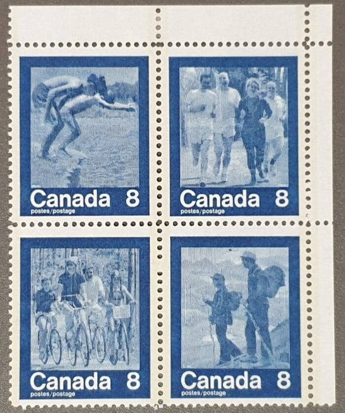 Canada 1974 "1976 Olympic Games, Montreal" SG768/71 Block Mounted Mint