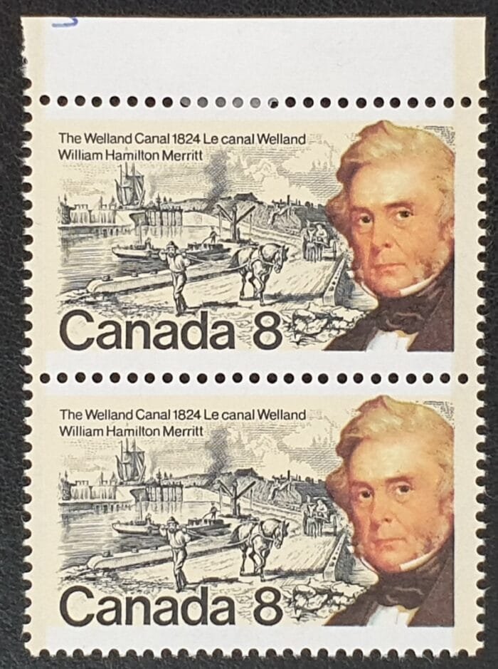 Canada 1974 "William Merritt" SG797 8c. MNH Pair