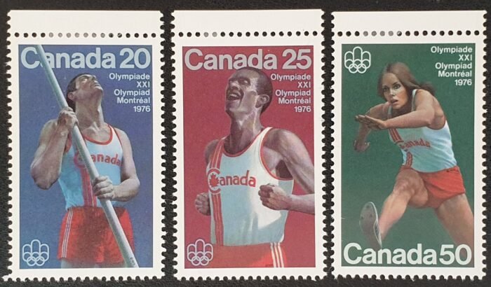 Canada 1975 "Olympic (7th issue)" SG809/811 Set of 3 LMM