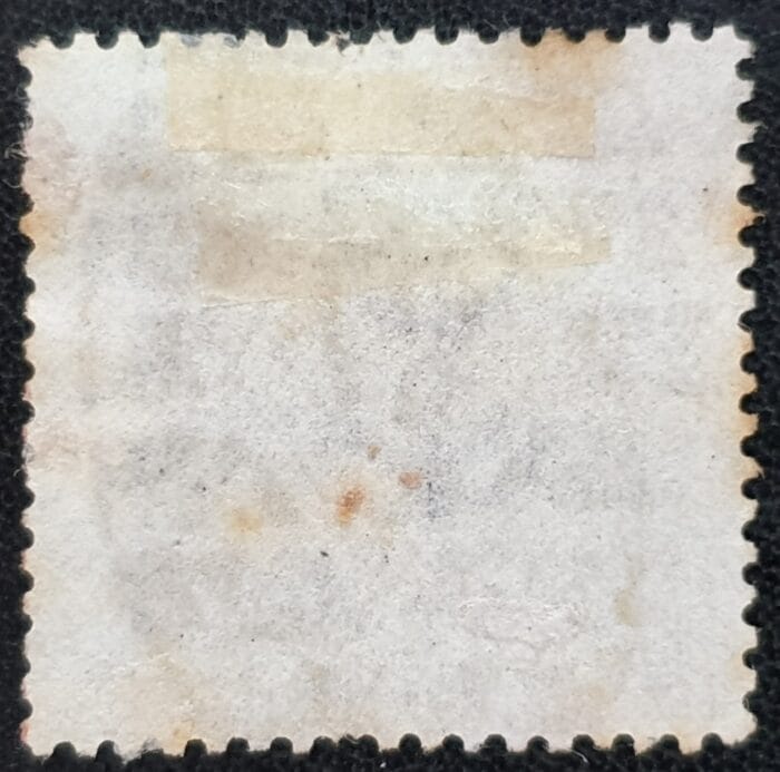 Great Britain Queen Victoria 1867 6d. lilac SG97 Plate 6 Letters L-H Right Wing Margin used stamp - Image 2