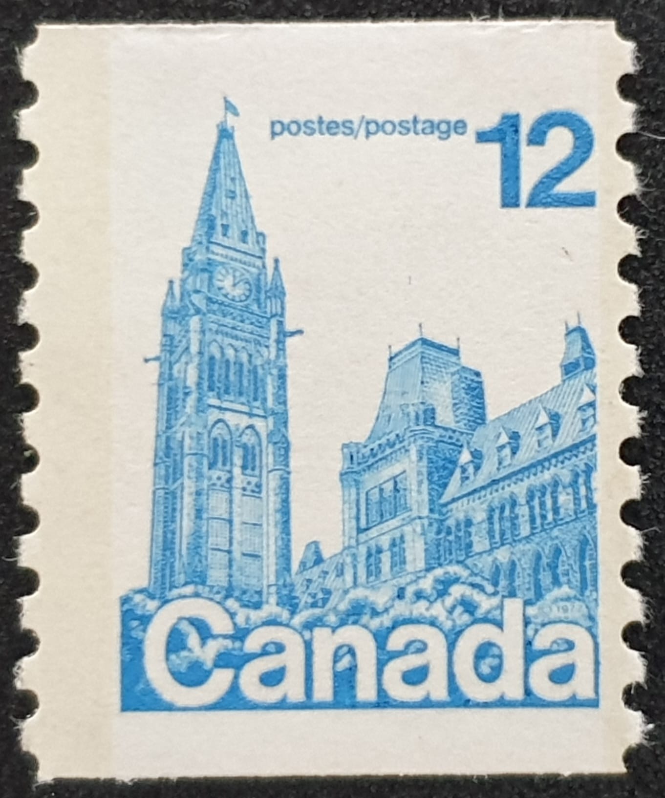 Canada 1977 SG862 (Imperf x perf 10) LMM