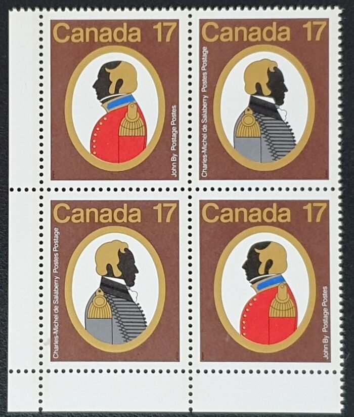 Canada 1979 "Famous Canadians" SG942/3 Block MNH