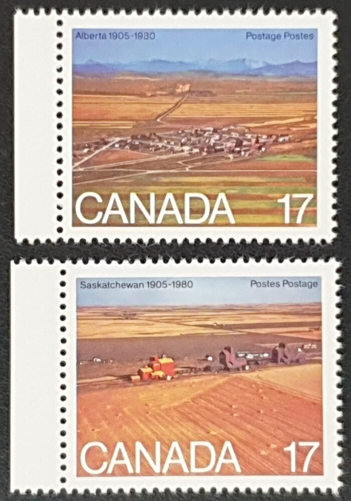 Canada 1980 "Alberta" SG986/7 Set of 2 MNH