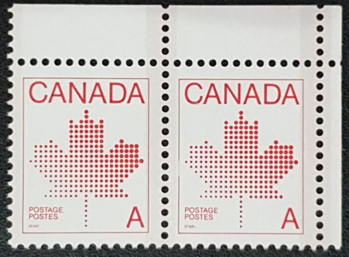 Canada 1981 SG1030 Pair MNH
