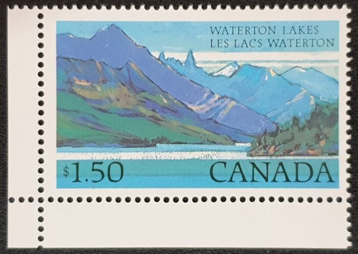 Canada 1982 SG884c "Waterton Lakes" $1.50 MNH
