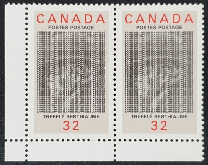 Canada 1984 "La Presse" SG1141 MNH