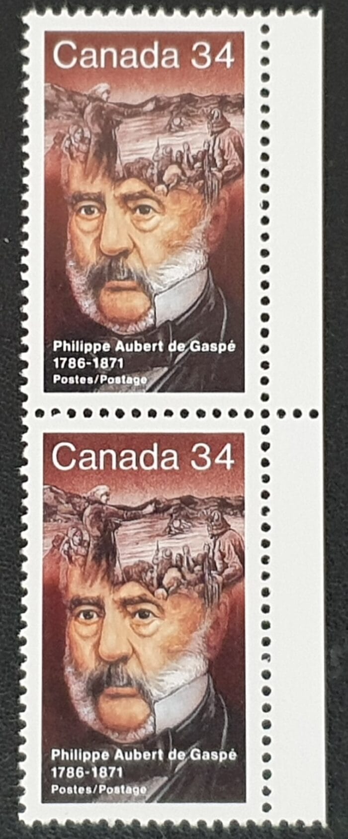 Canada 1986 "Aubert de Gaspe" SG1195 MNH