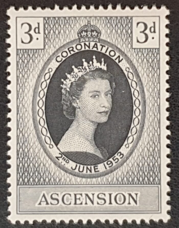 Ascension 1953 QEII SG56 Coronation MNH
