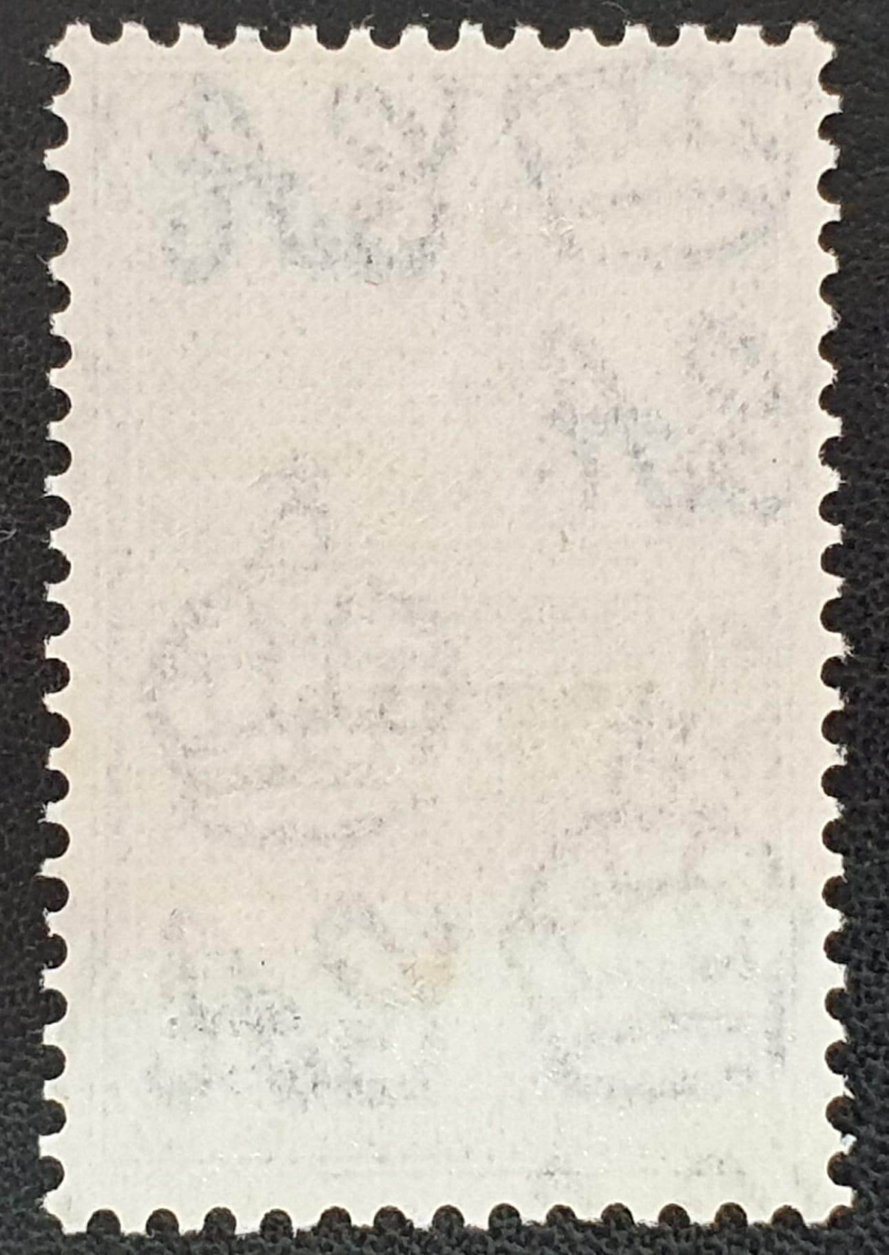 Ceylon 1941 SG398 3c. on 6c. black and blue LMM Single Stamp - Image 2