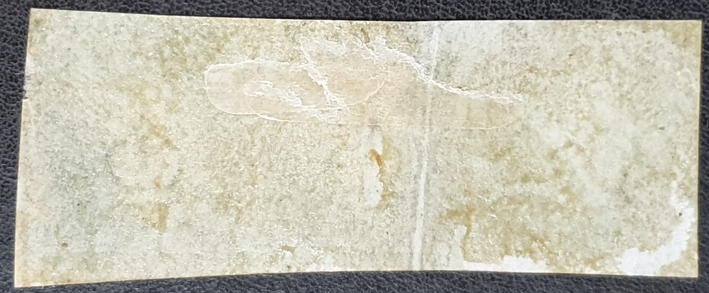 Great Britain Queen Victoria SG14 2d blue Letters IJ-IK-IL Strip of 3 Used Stamps - Image 2