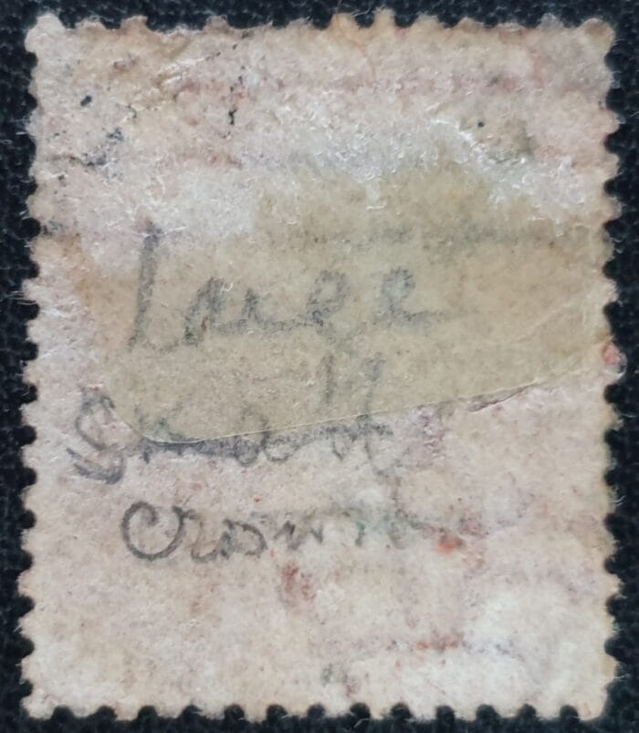 Great Britain Queen Victoria 1864 SG43 1d. red Plate 202 A-C used stamp - Image 2