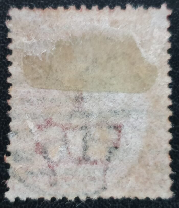 Great Britain Queen Victoria 1864 SG43 1d. red Plate 209 M-F used stamp - Image 2