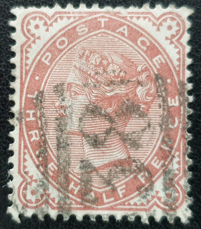 Great Britain Queen Victoria SG167 1880 1½d. Venetian red , used stamp