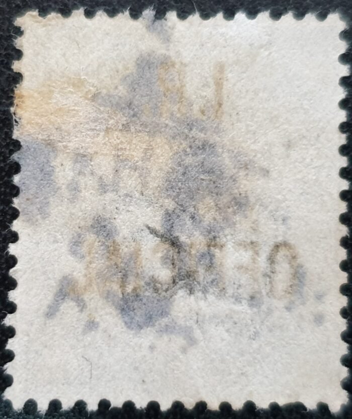 Great Britain Queen Victoria SG O5 ½d Slate Blue I.R. Official used stamp - Image 2