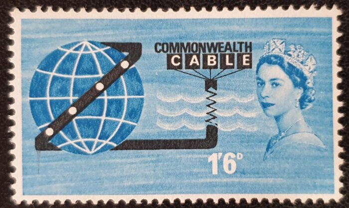 Great Britain Queen Elizabeth II 1963 "Opening COMPAC" SG645 MNH
