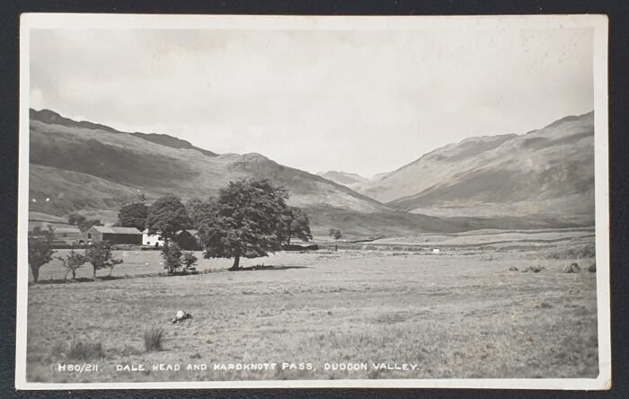 Great Britain Post Card 'DALE HEAD AND HARDKNOTT PASS' DUDOON VALLEY Unused