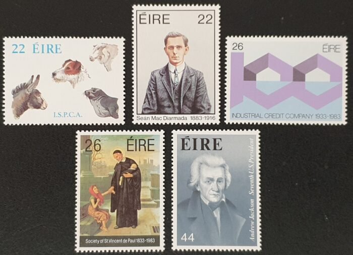 Ireland 1983 'Anniversaries & Events' SG 564/8 MNH