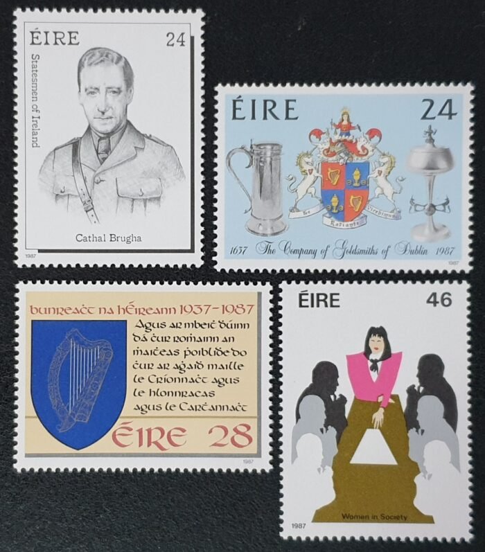 Ireland Eire 1987 'Anniversaries' SG677/80 Set of 4 MNH