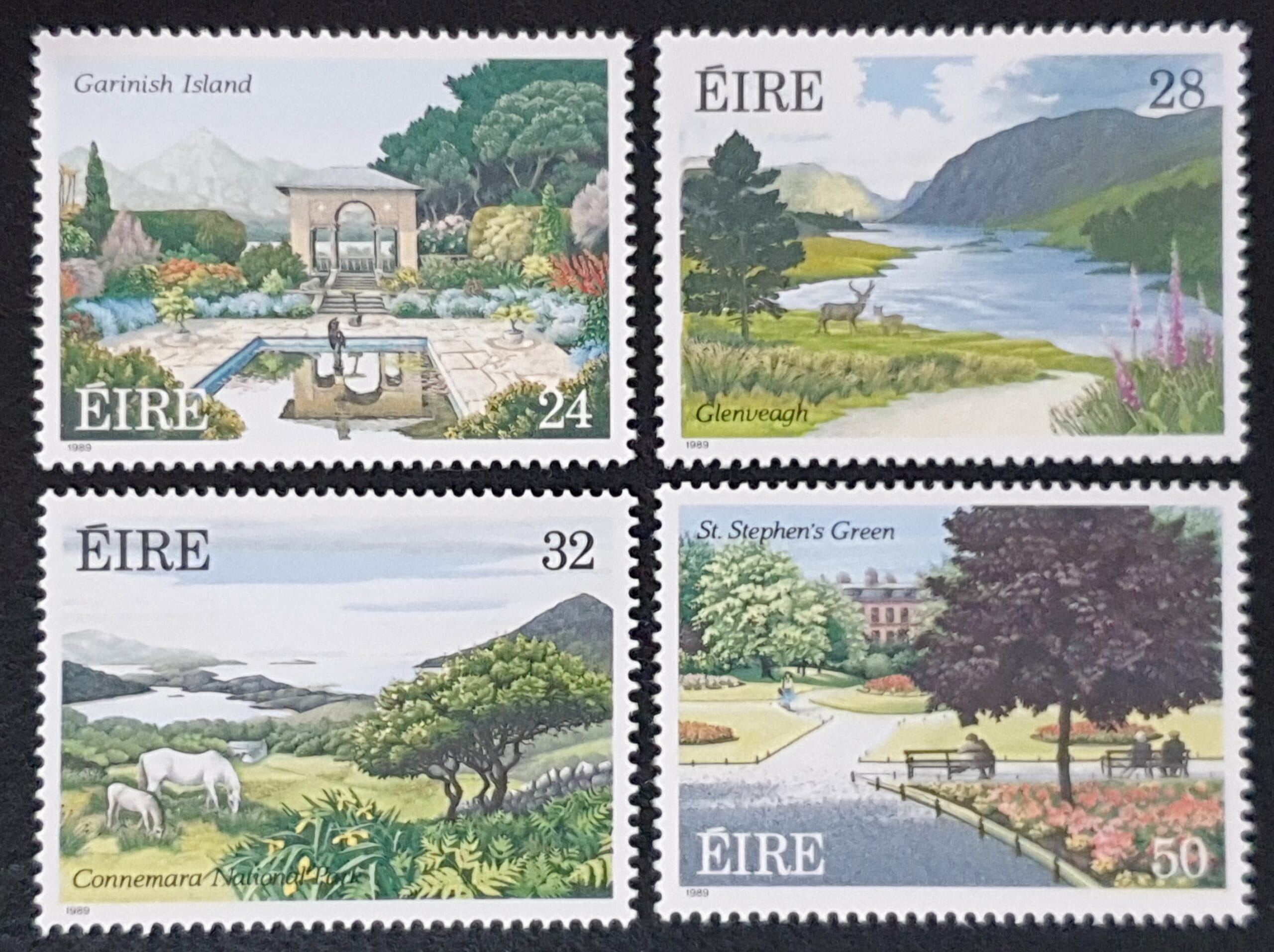 Ireland Eire 1989 'National Parks' SG714/7 MNH