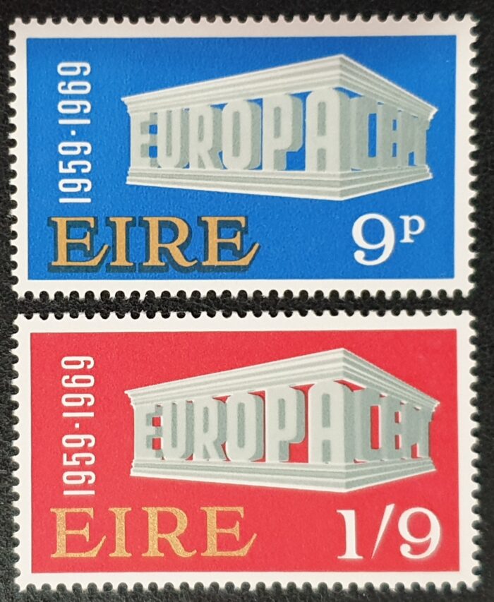 Ireland Eire 1969 'Europa' SG267/8 MNH