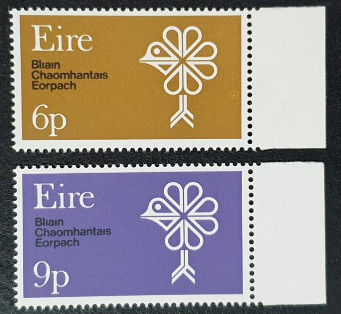 Ireland Eire 1970 'European Conservation Year' SG274/5 MNH