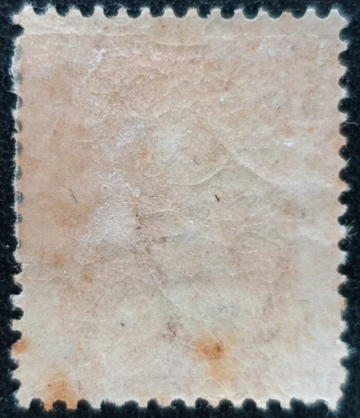 Great Britain Queen Victoria 1864 SG43 1d red Plate 214 A-B Mounted Mint - Image 2