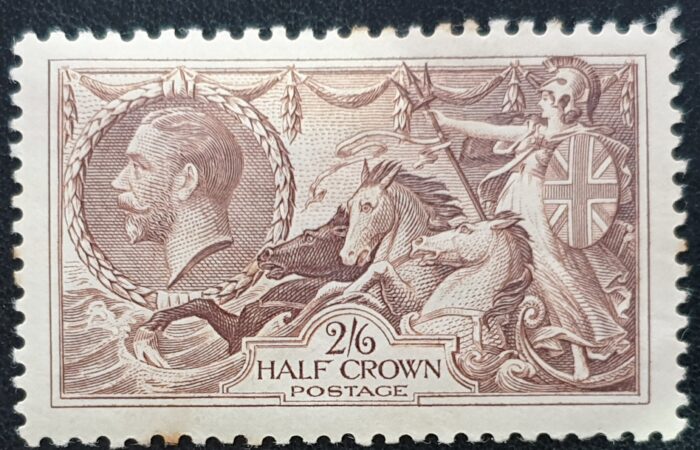 Great Britain King George V 1934 SG450 2s.6d. chocolate-brown LMM
