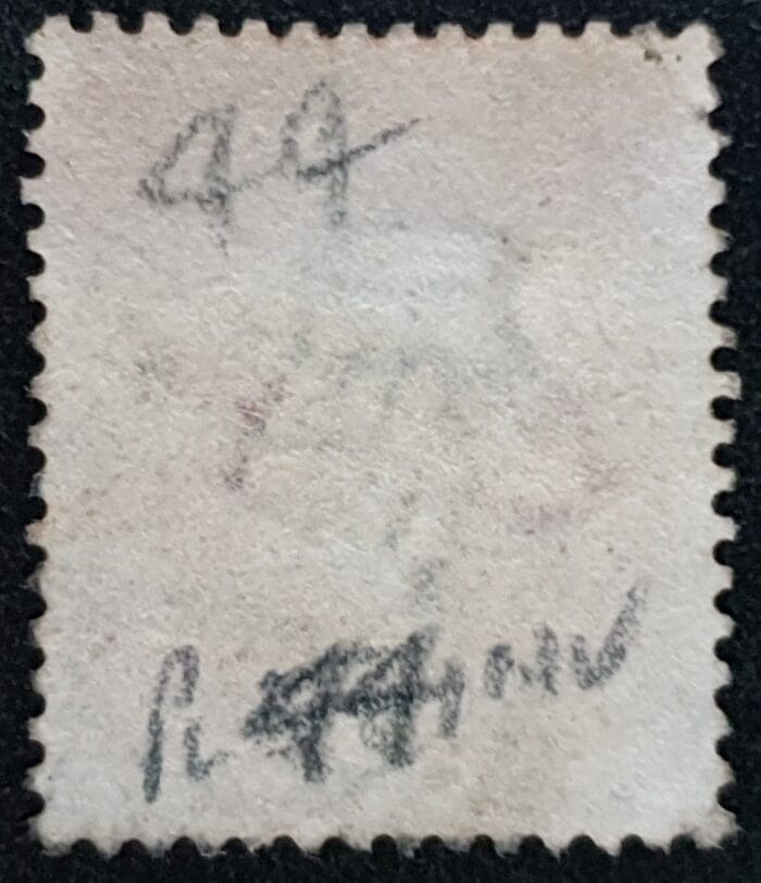 Great Britain Queen Victoria Penny Stars SG39wi 1d rose red LC 14 Plate 44 IE Wmk. Inverted used - Image 2