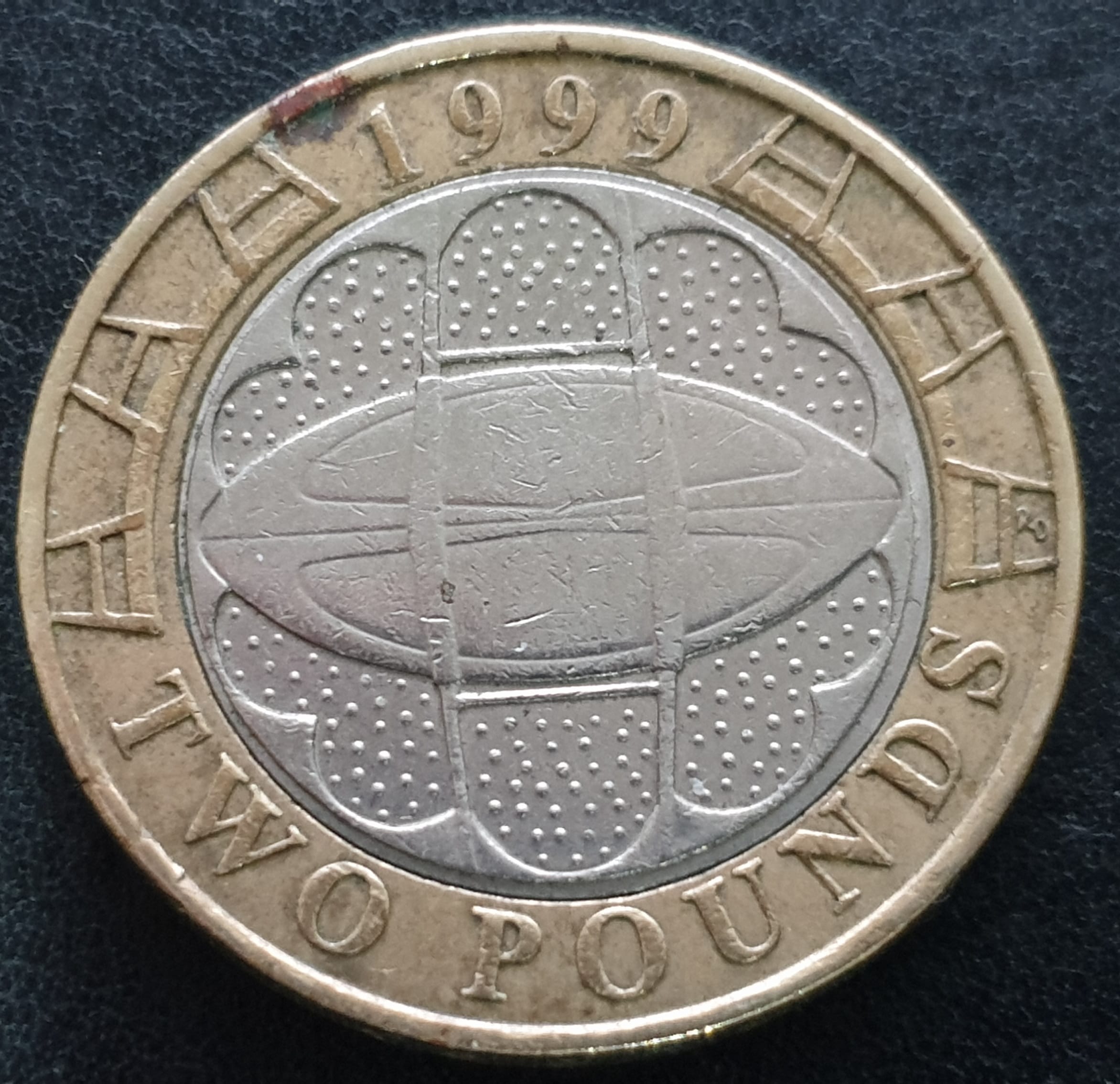 Rugby World Cup 1999 £2 Two Pound Coin Circulated