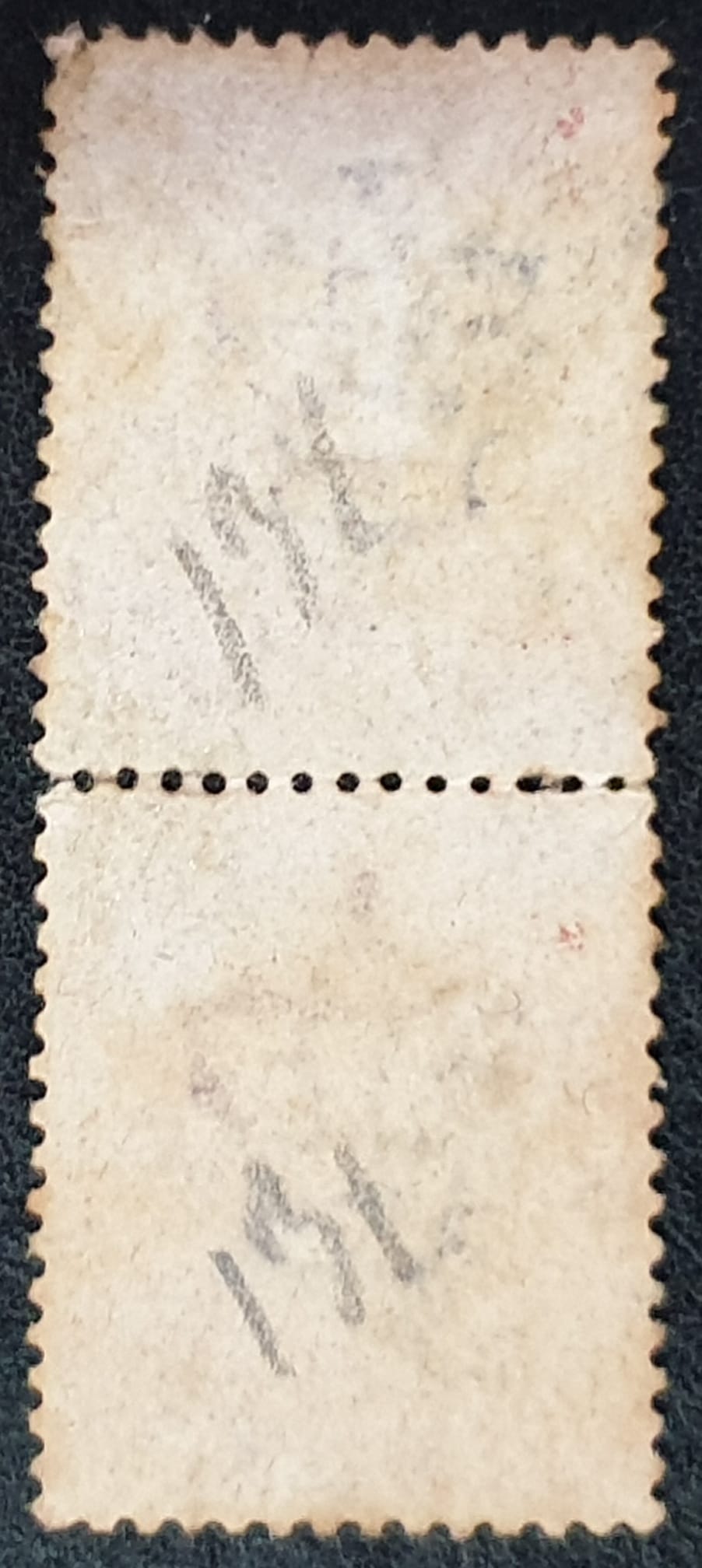 Great Britain Queen Victoria 1864 SG43 1d rose red Plate 131 NG/OG Pair Used - Image 2