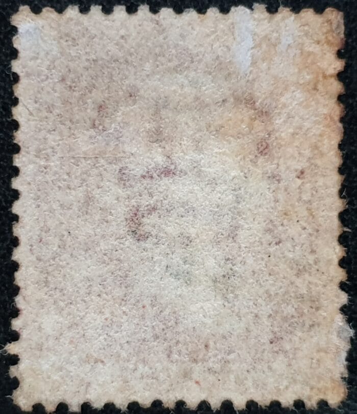 Great Britain Queen Victoria 1864 SG43 1d rose red Plate 131 SJ used - Image 2