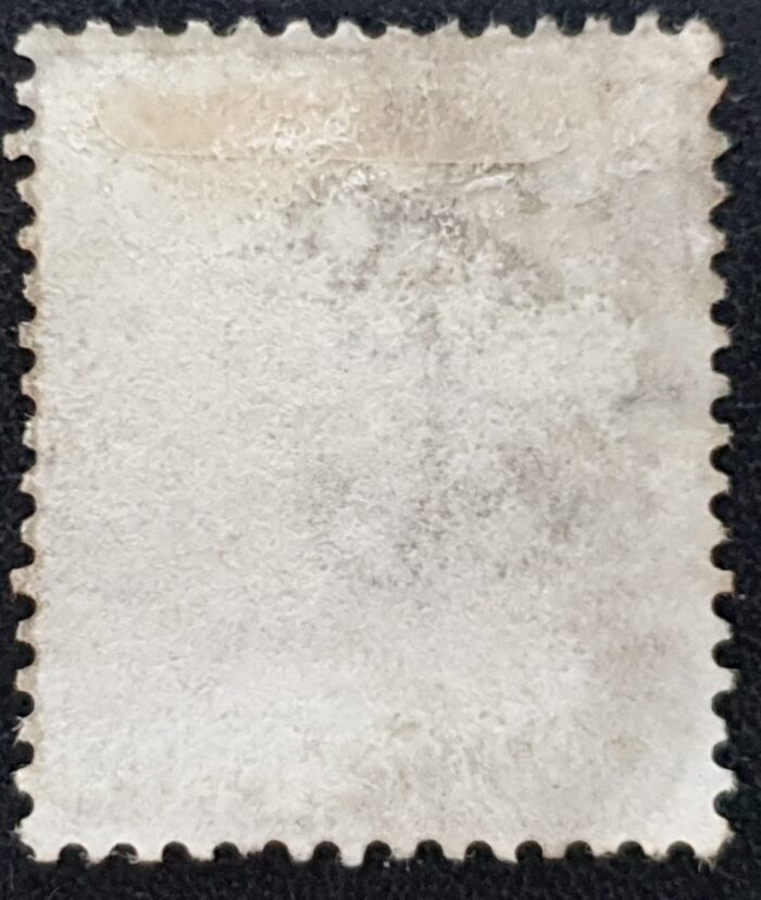 Great Britain Queen Victoria 1867 SG110 9d straw NG Plate 4 used - Image 2