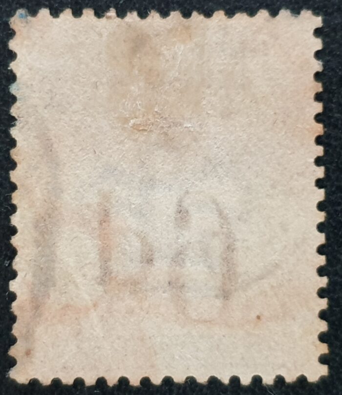 Great Britain Queen Victoria 1883 SG162 6d on 6d lilac Plate 18 (I-I) USED. Cat £150 - Image 2